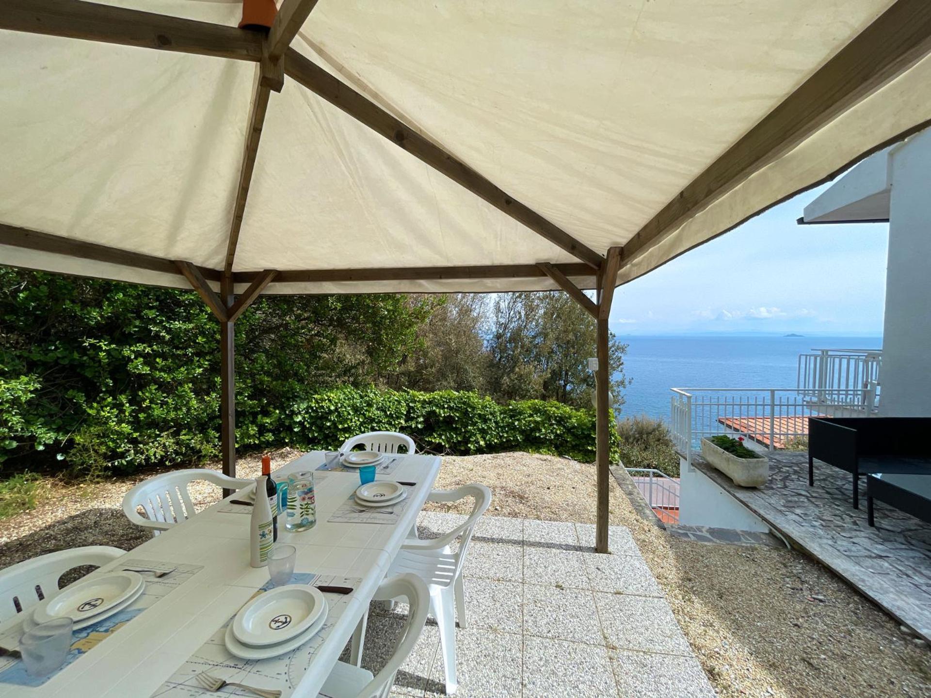 Villa Porticciolo - Argonautivacanze Rio Marina Bagian luar foto