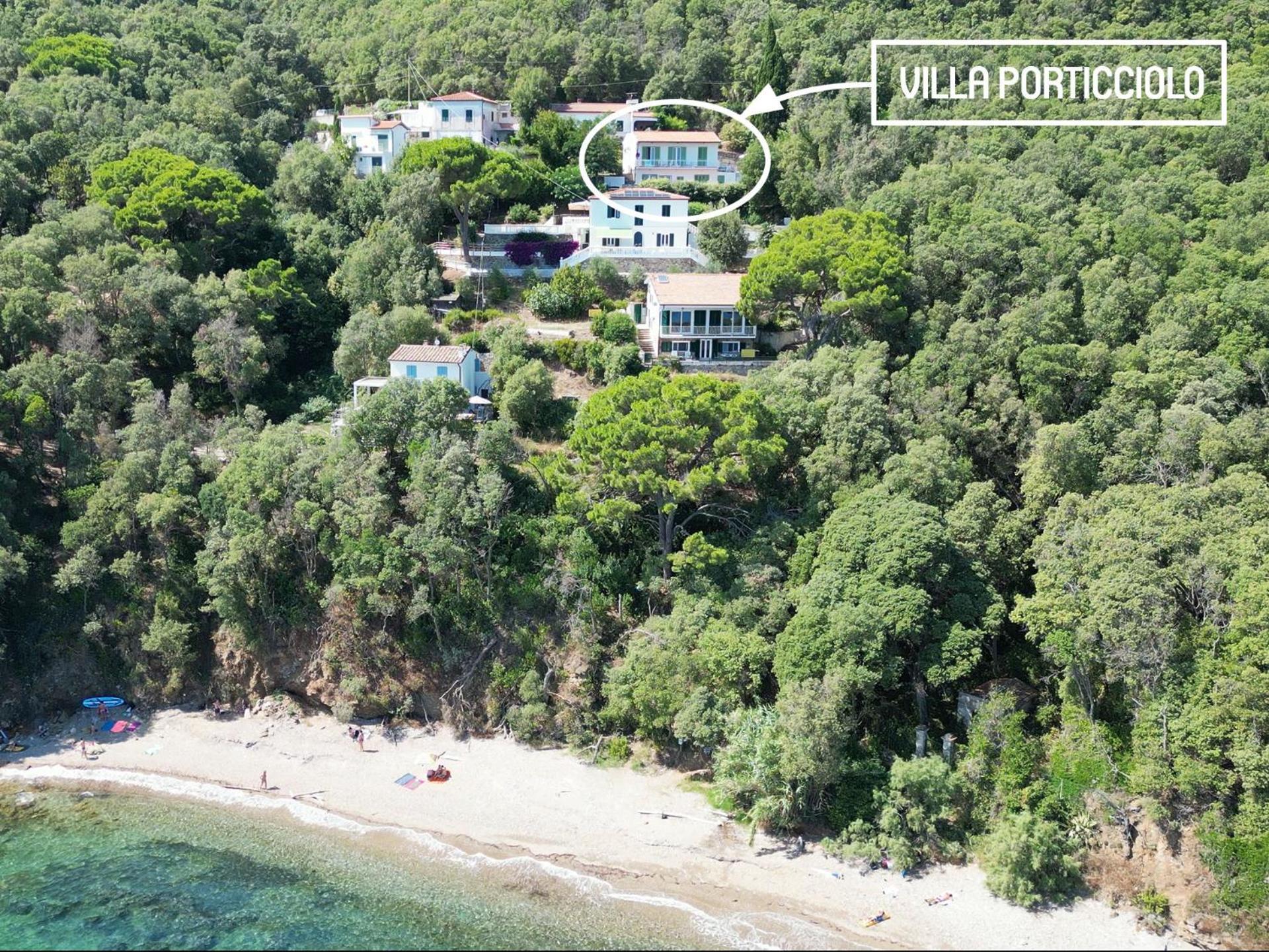 Villa Porticciolo - Argonautivacanze Rio Marina Bagian luar foto